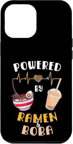 Vista 26 de Powered by Ramen & Boba Tea - Linda funda Kawaii Ramen Soup para iPhone 17