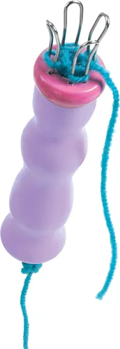 Vista 6 de Creativity for Kids Pulseras de Amuletos de Punto Rápido - Crea 10 Pulseras de la Amistad DIY, Kit de Fabricación de Joyas para Niños