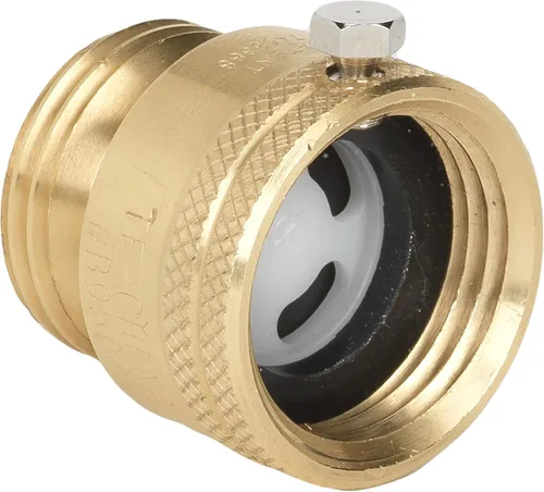 Vista 5 de Homewerks VACBFPZ4B 0.75 in. Brass Male Hose Thread Vacuum Breaker