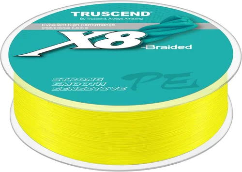Vista 8 de TRUSCEND X8 Braided Fishing Line, Durable and Valuable PE Braid Line for Professional, More Thinner More Smoother Performance for Casting Well
