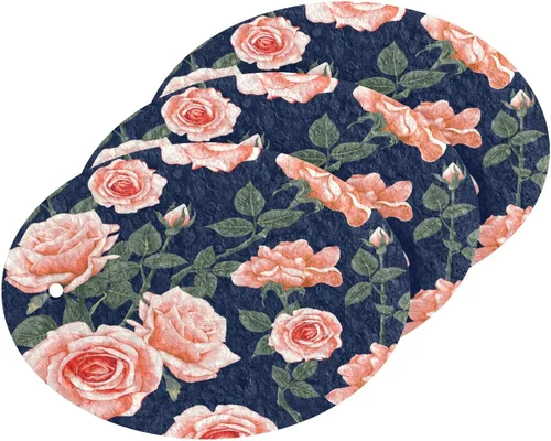 Vista 8 de Esponjas de cocina coloridas con huellas de garabatos para cocina, cachorros, perros, esponjas de limpieza para platos de limpieza, esponja natural