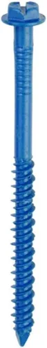 Vista 2 de ITW Brands Tapcon - Anclajes de hormigón con cabeza hexagonal (3/16" X 3-3/4" (100 tornillos con BIT))