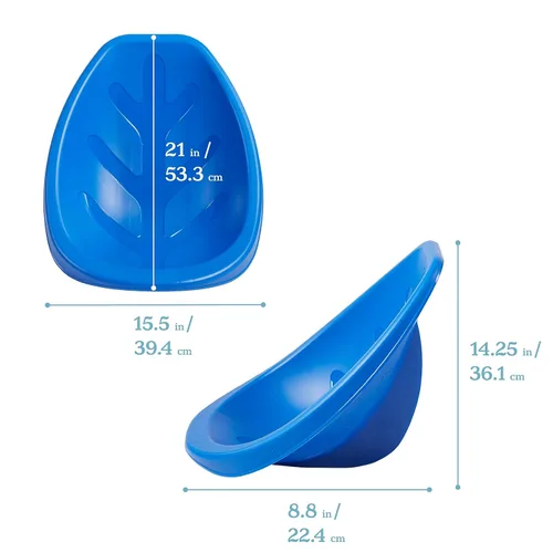 Vista 110 de ECR4Kids Leaf Asiento de suelo, silla mecedora, morado, 6 piezas