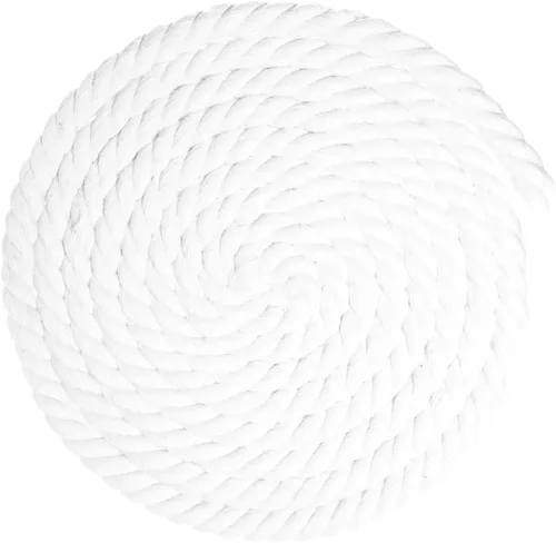 Vista 17 de West Coast Paracord - Cuerda de algodón natural trenzada de 3 hebras, 1/4, 1/2, 5/8, 3/4, y 1 pulgada de diámetro, 10, 25, 50, 100 pies