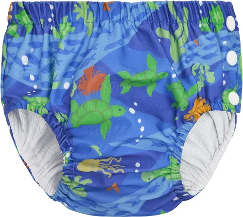 Vista 9 de Durio Pañales de natación reutilizables lavables para bebé pañales de natación unisex para niños pequeños