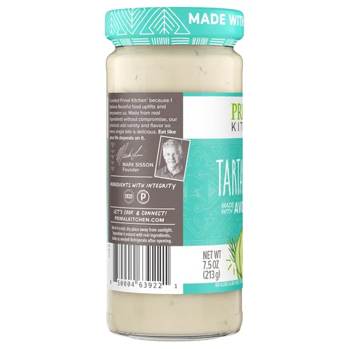 Vista 8 de Primal Kitchen Salsa tártara, 7.5 oz