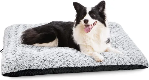 Vista 10 de Cama para Perro Almohadilla de Perrera Lavable Antideslizante Alfombrilla de Jaula para Perros Pequeños y Gatos (24 pulgadas)