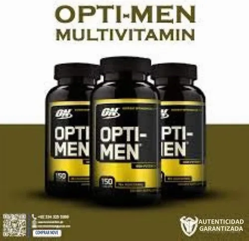 Vista 3 de Optimum Nutrition Suplemento Opti-Men, 150