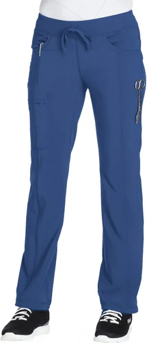 Cherokee Womens Infinty Low Rise Straight Leg Drawstring Scrub Pant
