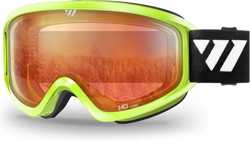 Vista 22 de WISTON OTG - Gafas de esquí y snowboard para hombres, mujeres y jóvenes, 100% protección UV W1