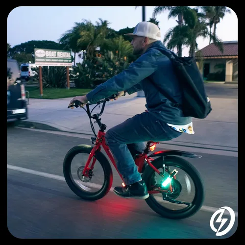 Vista 9 de ShredLights Underglow LED Light for Electric Skateboards, Longboards, Scooters Full RGB, 11 Light Modes, Adhesive Mount