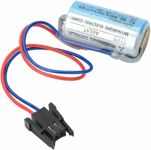 Vista 4 de MEELER 8 Pack A6BAT PLC Batería de litio 3.6 V para Mitsubishi Servo A6bat ER17330V FANUC CNC sistema no recargable