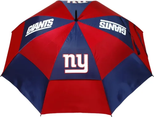 Vista 28 de Team Golf NFL - Paraguas de golf de 62 pulgadas con funda protectora, diseño de doble toldo de protección contra el viento, botón de apertura