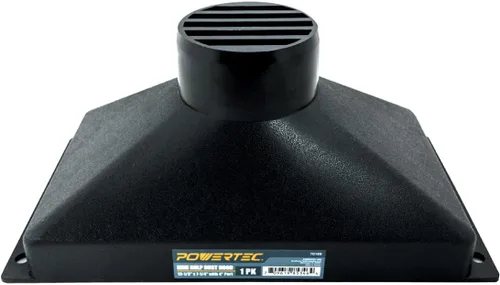 Vista 8 de POWERTEC 70102 8-1/2-Inch Jointer Dust Hood, 8-1/2-Inch by 10-1/4-Inch by 4 Inch