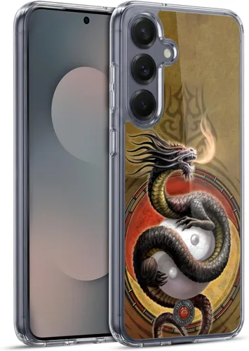 Vista 190 de Head Case Designs Officially Licensed Anne Stokes God's Hammer Guardian Dragons Gel Case [Military Grade Protection] Compatible with Samsung Galaxy
