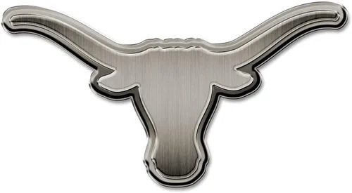 Vista 95 de Rico Industries Emblema de automóvil de níquel antiguo estándar de la NCAA para coche/camión/SUV