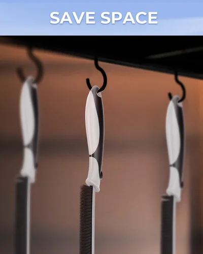 Vista 9 de Cleangor Cepillos de limpieza de grietas, cepillo de limpieza para espacios pequeños difíciles de alcanzar, artículos esenciales para el hogar