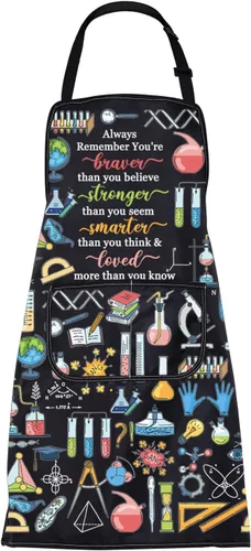 CMNIM Delantal de técnico de laboratorio para regalos de asistente de tecnología de laboratorio de ciencia