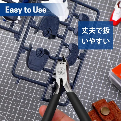 Vista 5 de Pinza de modelo, kit de herramientas modelo Gundam, pinza definitiva para herramientas de modelo de plástico, cortador de alambre para manualidades