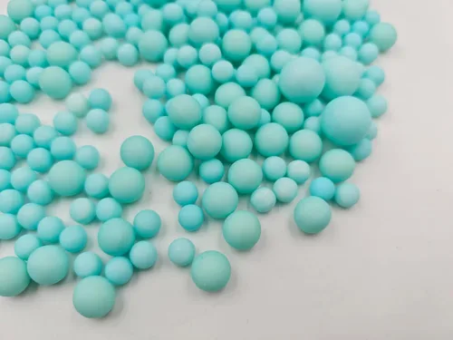 Vista 4 de Gránulos de azúcar azul comestibles mixtos, perlas de caramelo de 4.23 onzas, ideales para hornear, decoraciones de pasteles y cupcakes, decoración