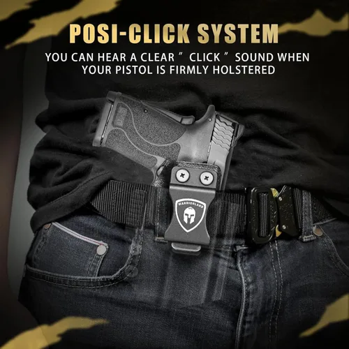 Vista 6 de WARRIORLAND IWB Funda Kydex, Select Fit Springfield XD MOD.3, Canik Mete MC9, Taurus GX2/G2C/G3C/G3, 1911, FN Reflex, HK VP9, Ruger Security 380