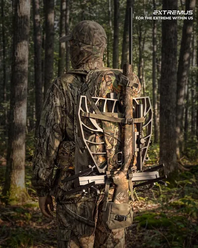 Vista 9 de Extremus by KastKing Timber Trail Hunting Backpack for Men, Hunting Pack Forest