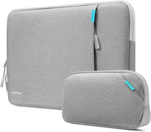tomtoc Juego de funda protectora 360 para MacBook Air M4/A3241 2025 de 15 pulgadas, M3/A3114 M2/A2941, MacBook Pro A1990 A1707 de 15 pulgadas, Dell
