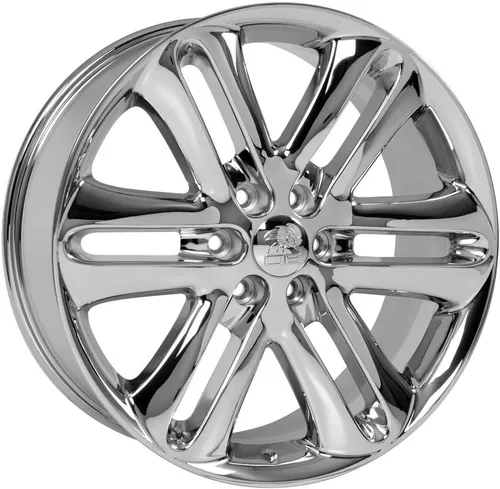 Vista 4 de Rueda de 22 x 9 para Ford, Lincoln Trucks y SUV F150 estilo cromo llanta cromada, Hollander 3918 SET