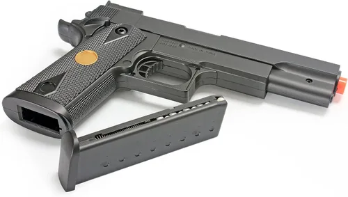 Vista 6 de BBTac 1911 Pistolas de Airsoft de doble resorte P169 – Paquete de 2 pistolas de alto rendimiento de 260 FPS Airsoft, pistolas de aire comprimidas