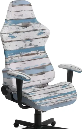 Vista 22 de Suobstales Aztec Leopard American Tribal Pattern Gaming Chair Cover Stretch Slipcover with Armrest Covers, Washable Elastic Protector Universal
