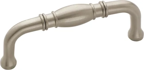 Vista 18 de Amerock Granby 3-3/4 pulgadas (96 mm) de centro a centro Bronce champán Tirador de gabinete - paquete de 10 unidades Champagne bronce