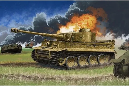 Vista 2 de Academy ACA13509 1:35 Tigre alemán I Temprano 'Operación Ciudadela' [KIT de construcción de modelos]