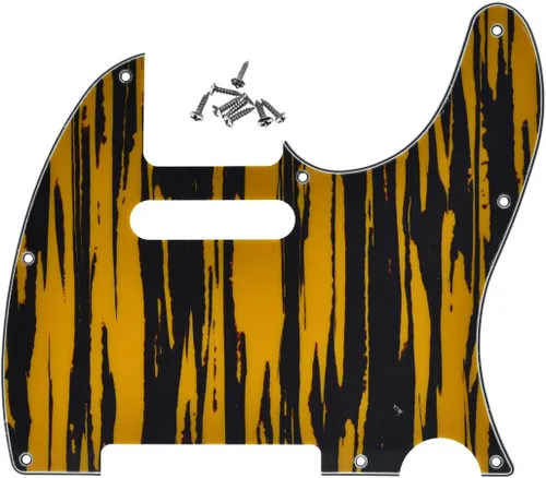 Vista 11 de KAISH Carcasa de 8 agujeros estilo Tele para guitarra TL con orificios para tornillos de montaje de pastilla para Tele/Telecaster Nácar de perla