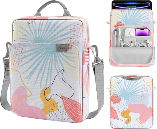 Vista 12 de MoKo Funda para tablet de 13 pulgadas, compatible con iPad Pro M5 de 13 pulgadas y Air M4/M3, iPad Pro 12.9 M2 y M1, Surface Laptop Go 12.4, Galaxy