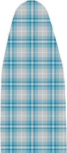 Polder IBC-9549-770 - Almohadilla de repuesto para tabla de planchar y cubierta para tablas extra anchas de 49 x 18 pulgadas, uso pesado, cuadros