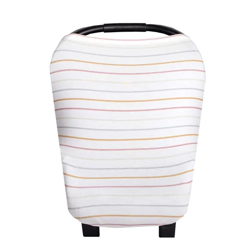 Vista 13 de Copper Pearl Funda multiusos: funda para asiento de automóvil, lactancia y cochecito para el sol, tela elástica, uso para todas las estaciones, Belle