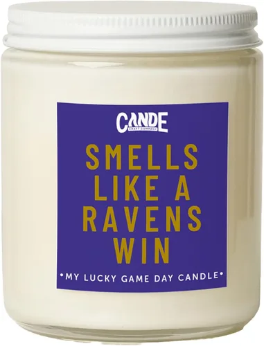 Vista 26 de CE Craft - Huele como la victoria de un vaquero: Vela de Texas con temática de fútbol (vainilla borbon)