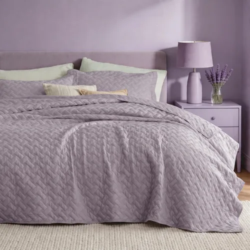Vista 34 de Bedsure Colchas de tamaño King: colchas ligeras tamaño King con patrón de tejido de canasta, ropa de cama suave, colcha de edredón verde oliva