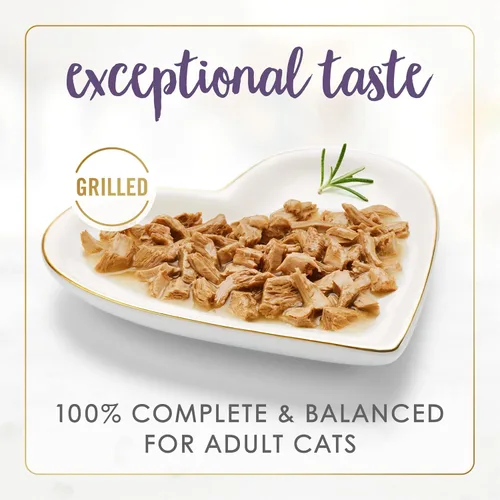 Vista 3 de Purina Fancy Feast - Comida para gatos húmeda, en salsa, enlatada y grillada