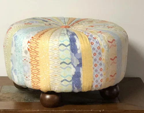 Vista 9 de Mysummer 4 patas redondas blancas para sofá de madera, patas de madera maciza para armario, sofá, otomano, soporte de TV, sofá biplaza (sin terminar)