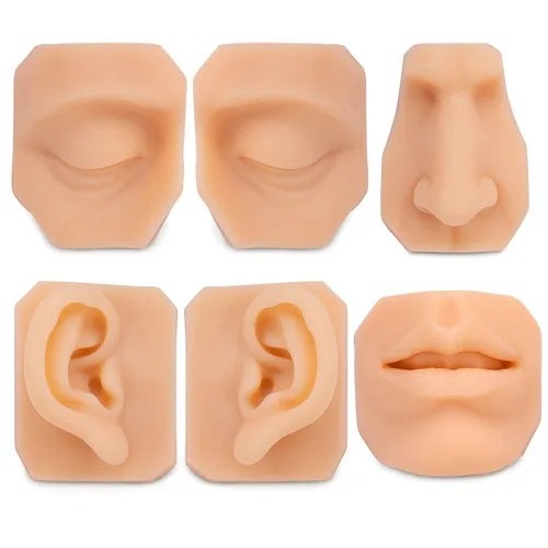 Vista 7 de Ultrassist Solo ojo izquierdo, modelo de ojo de silicona suave para practicar piercing, sutura, modelo flexible de silicona para exhibición
