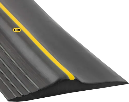 Vista 7 de Papillon Tira de sello inferior para puerta de garaje, umbral de goma EPDM resistente a la intemperie, se ajusta a todas las puertas estándar, fácil