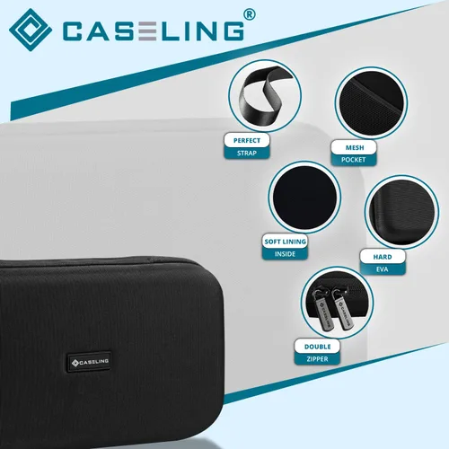 Vista 7 de Caseling Funda rígida para ThermoPro TP17 con doble sonda digital para cocinar carne, termómetro para parrilla de alimentos y soporte de clip
