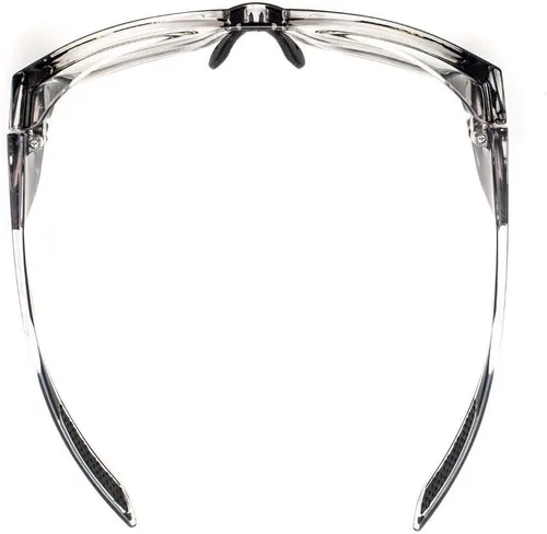 Vista 2 de Gafas de Seguridad contra Radiación, Lentes de Vidrio con Plomo con Lentes Pb de.75mm. Modelo 15011 Cristal Negro