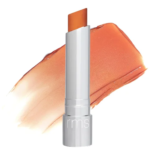 RMS Beauty Bálsamo labial tintado, bálsamo labial labial para mujeres, bálsamo labial hidratante, bálsamo labial teñido con aceite de jojoba,