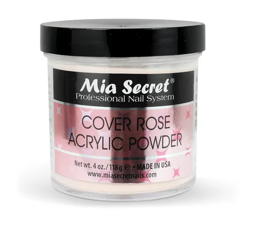 Mia Secret CUBIERTA ROSE ACRÍLICO POLVO 4oz
