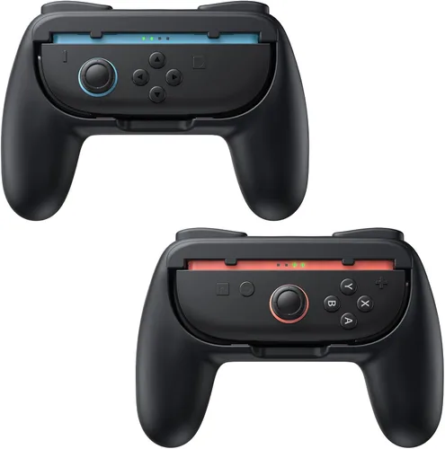 FASTSNAIL Grips for Nintendo Switch 2 (2025) for Joy-Con 2, Wear-Resistant & Anti-Slip Switch2 Controllers Grips Handle Kit, Switch Holder