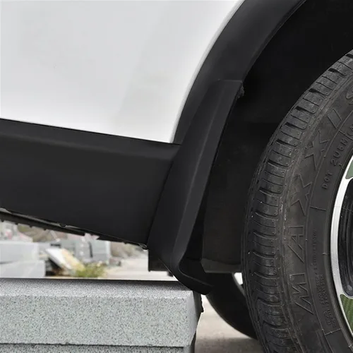 Vista 7 de Car Mudguard Compatible for Benz GLS-Class X166 GLS350 400 500 2016 2017-2019 Mudguards Splash Guards Fender Mudflaps (Color with Pedal Version)