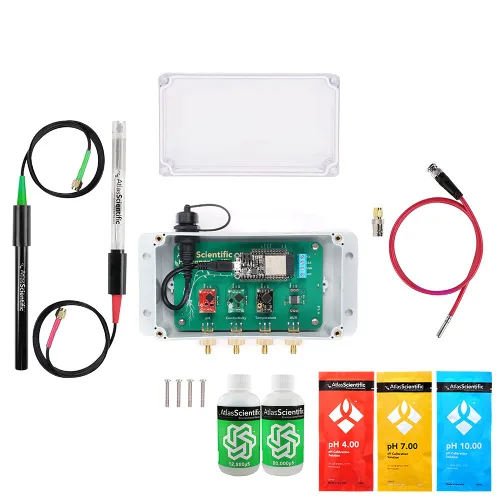 Vista 4 de Atlas Scientific - Kit hidropónico Wi-Fi (K 0.1-0 a 50.000 µS/cm)