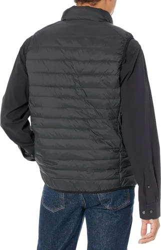 Vista 2 de Tienda Essentials - Chaleco para hombre acolchado ligero y resistente al agua incluye bolsa para empacarlo